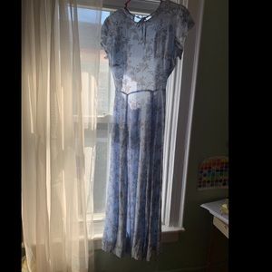 NWT Urban Outfitters Blue Dress (flawed zipper)